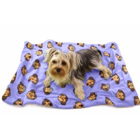 Silly Monkey Ultra-Plush Blanket - Lavender - L